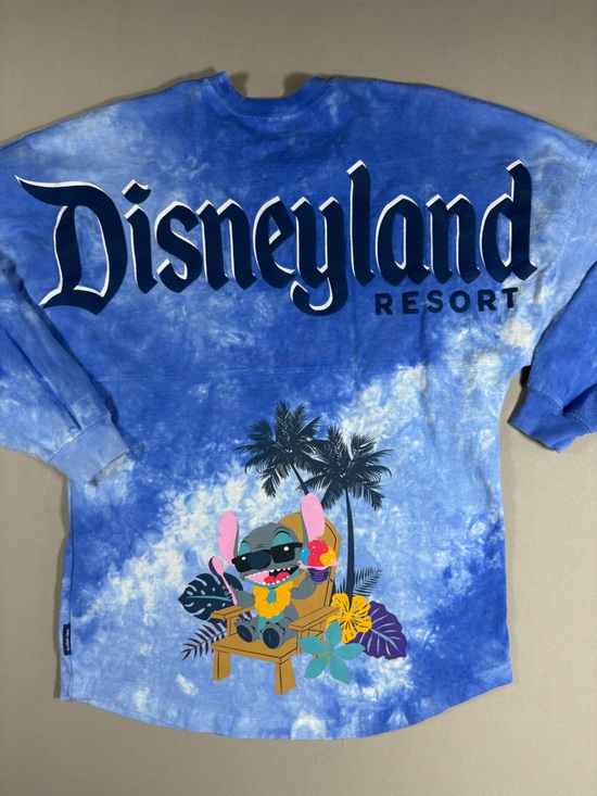 Disney Tops - Disney Lilo & Stitch Disneyland TieDye Spirit Jersey SizeXS Resortwear Adult EUC